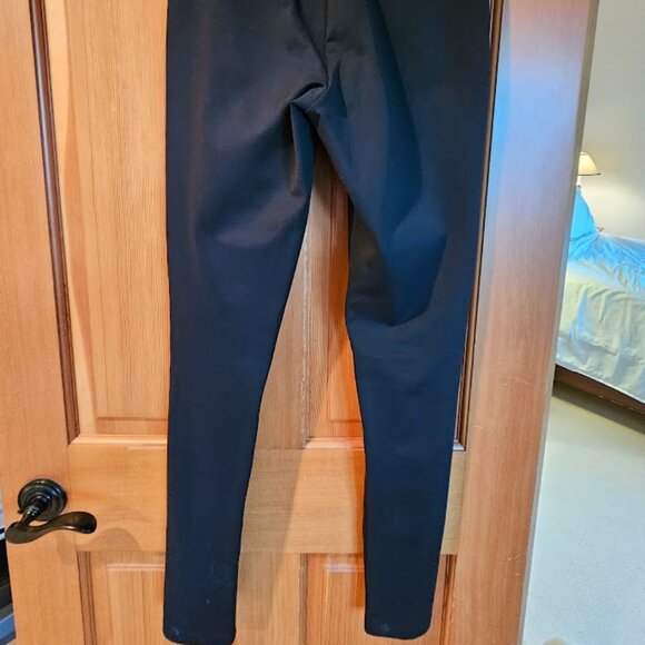 Wardrobe.NYC Front Zip Leggings, Black, Medium - Picture 4 of 10